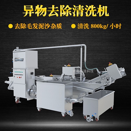 蔬菜自動清洗機，有效清洗，去除泥沙
