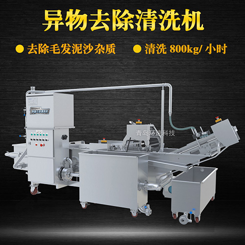 果蔬專用清洗機(jī)，氣泡清洗，清洗800kg小時(shí)