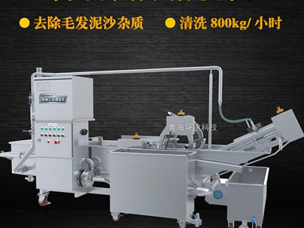 蔬菜氣泡清洗機(jī)，氣泡清洗，清洗800kg/小時(shí)